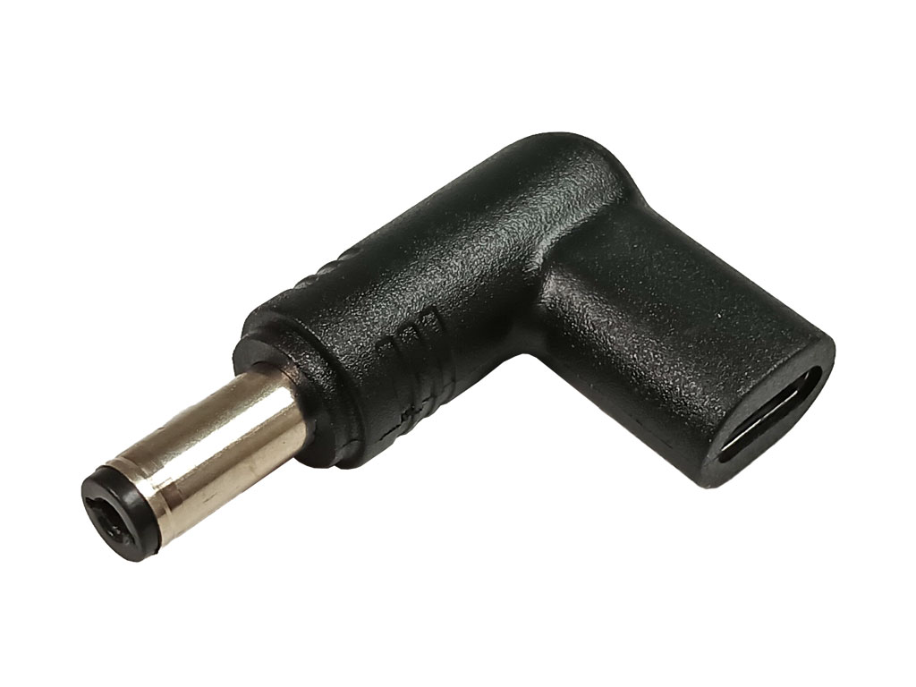 Přechodka napájecí konektor HSWA USB C na 5.5 / 2.1 mm 12.0V