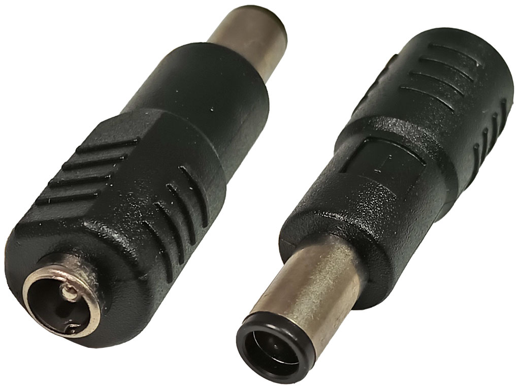 Přechodka napájecí konektor, se středovým pinem HSWA 5.5 x 2.1 mm na 7.4 x 5.0 mm se středovým pinem pro HP