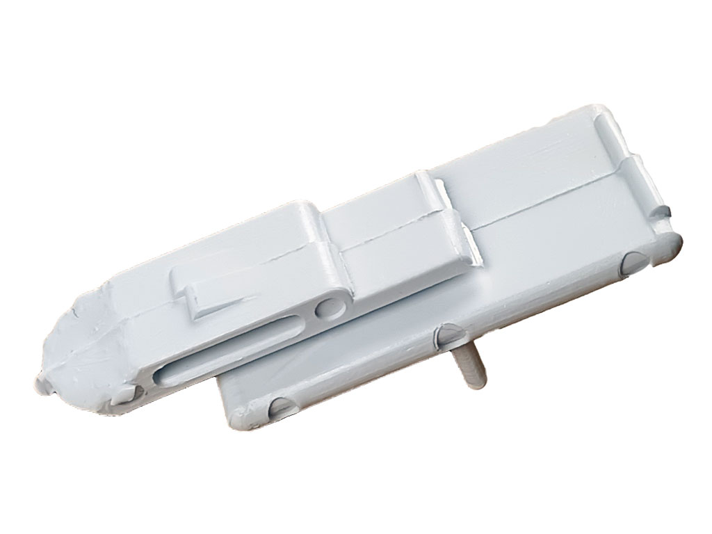 Příchytka krytu digestoře, odsavače par MORA 5701, 5702, 5710, Gorenje 223175 - originál