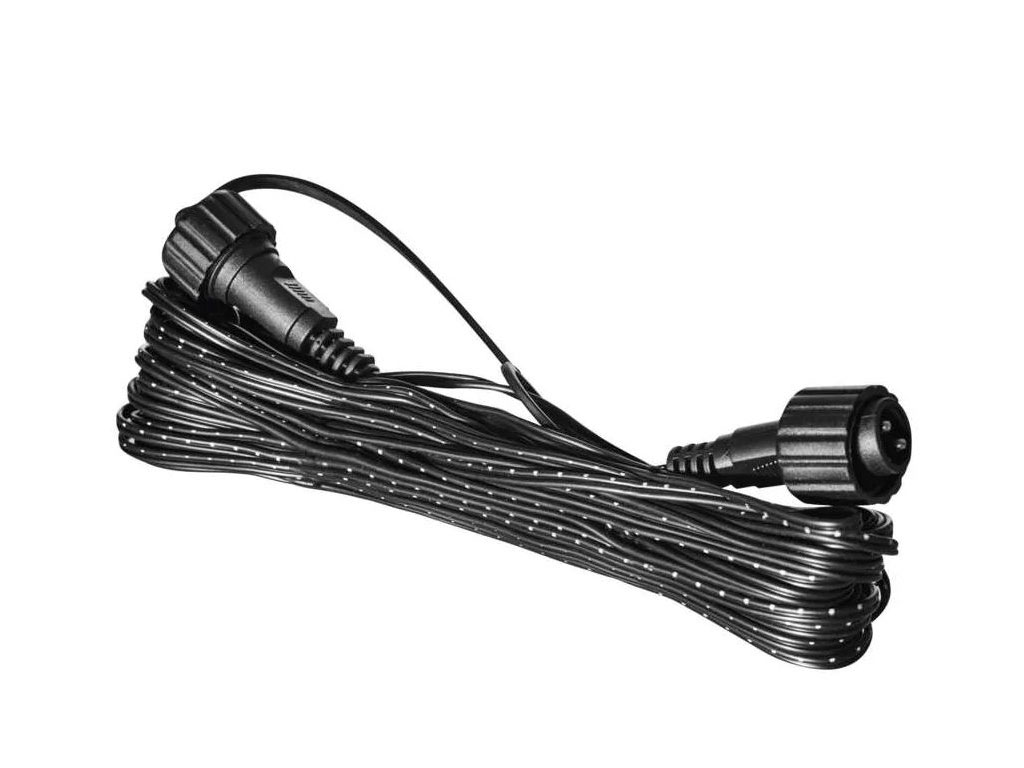 Prodlužovací kabel pro LED řetězy Profi bílý, 10 m, CONNECT SYSTEM, venkovní i vnitřní
