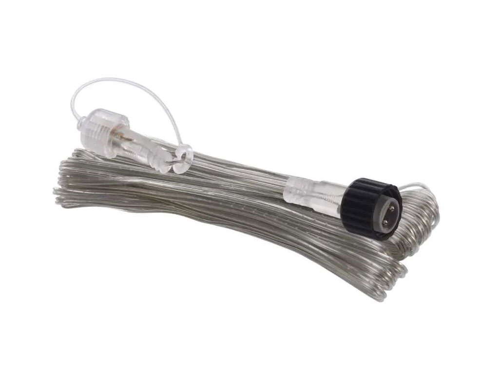 Prodlužovací kabel pro LED řetězy Standard transparentní, 10 m, CONNECT SYSTEM, venkovní i vnitřní