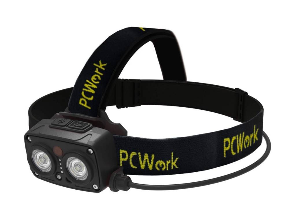 Profesionální nabíjecí LED čelovka PCW12G 720 lm, USB-C, pohybový senzor, IPX4