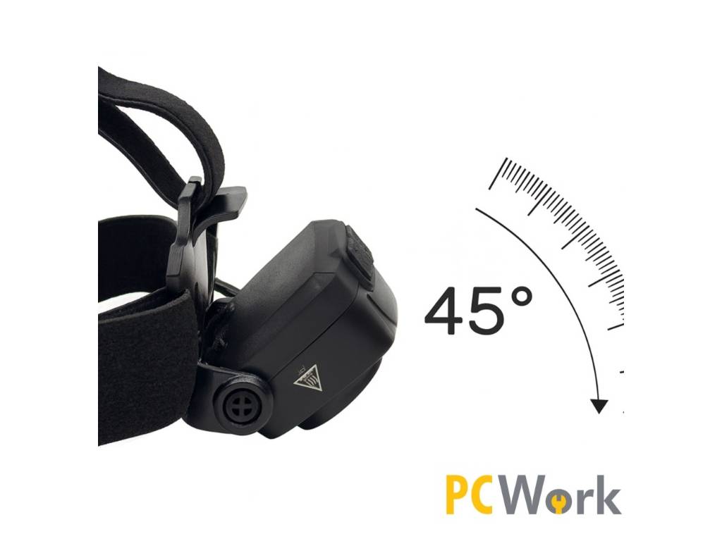 Profesionální nabíjecí LED čelovka PCW12G 720 lm, USB-C, pohybový senzor, IPX4