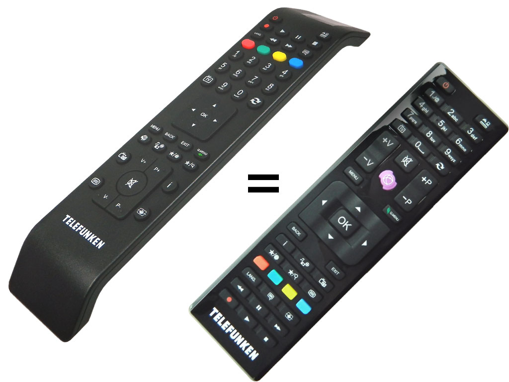 RC4800 Dálkový ovladač VESTEL originální 23114665   Black - černý přímá náhrada RC4870