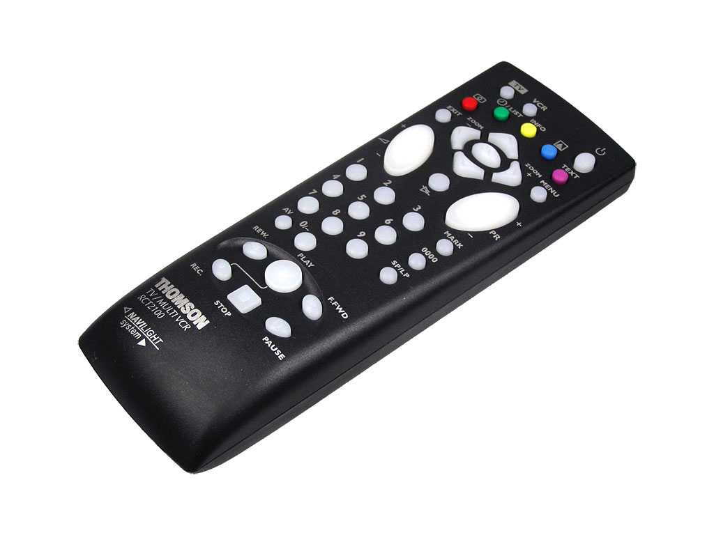 RCT2100  Dálkový ovladač originál - černý  10614460 druhá jakost