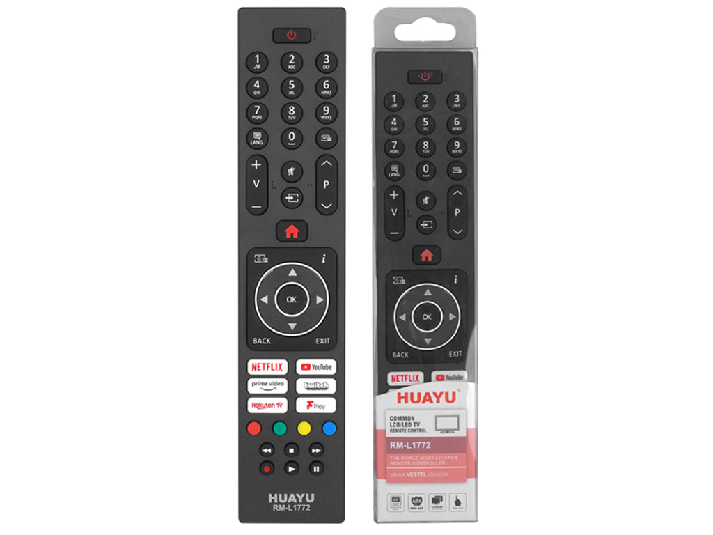 RM-L1772 Dálkový ovladač HUAYU univerzální pro značku Vestel