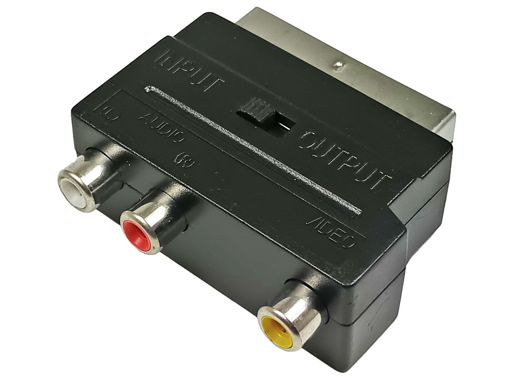Redukce SCART / 3xCINCH COM