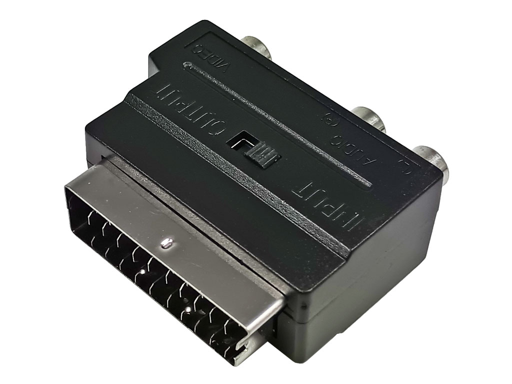 Redukce SCART / 3xCINCH COM