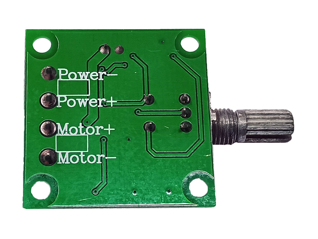 Regulátor otáček PWM stejnosměrných motorů ( DC ) 1.8-15V 2A