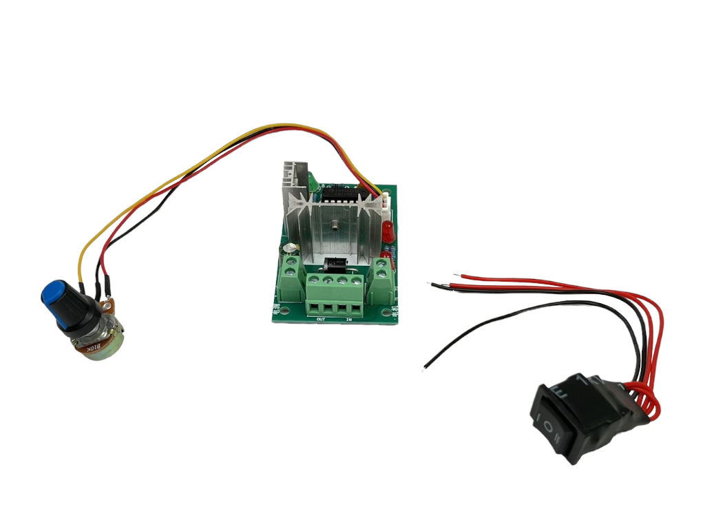 Regulátor otáček PWM stejnosměrných motorů ( DC ) 10 - 30V 3A, obousměrný
