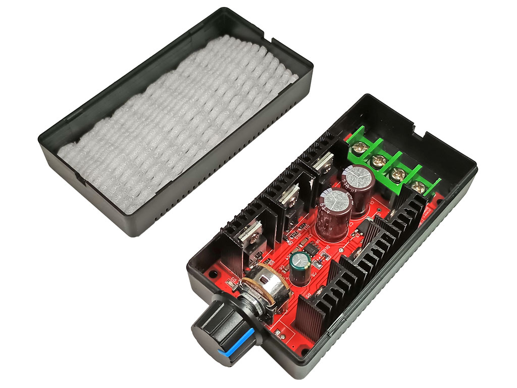 Regulátor otáček PWM stejnosměrných motorů ( DC ) 9-50V 40A