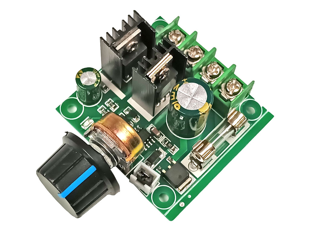 Regulátor otáček PWM stejnosměrných motorů ( DC ) 9 - 50V max. 500W