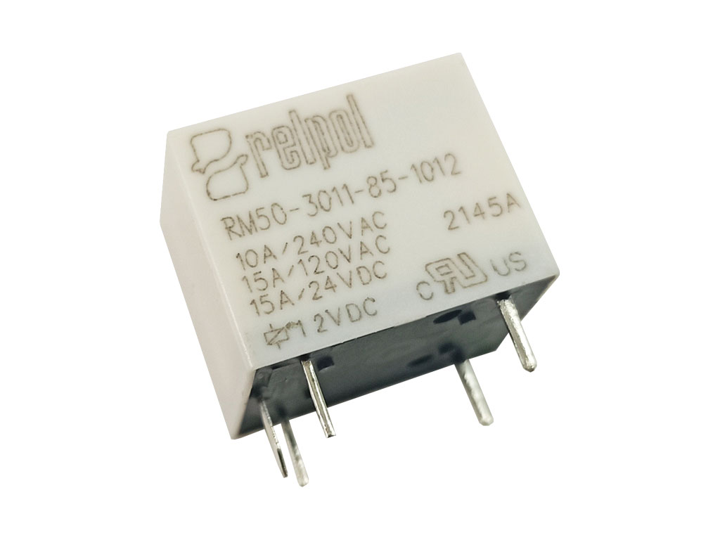 Relé 12V  1 x 240V / 10A RM50-3011-85-1012 Relpol