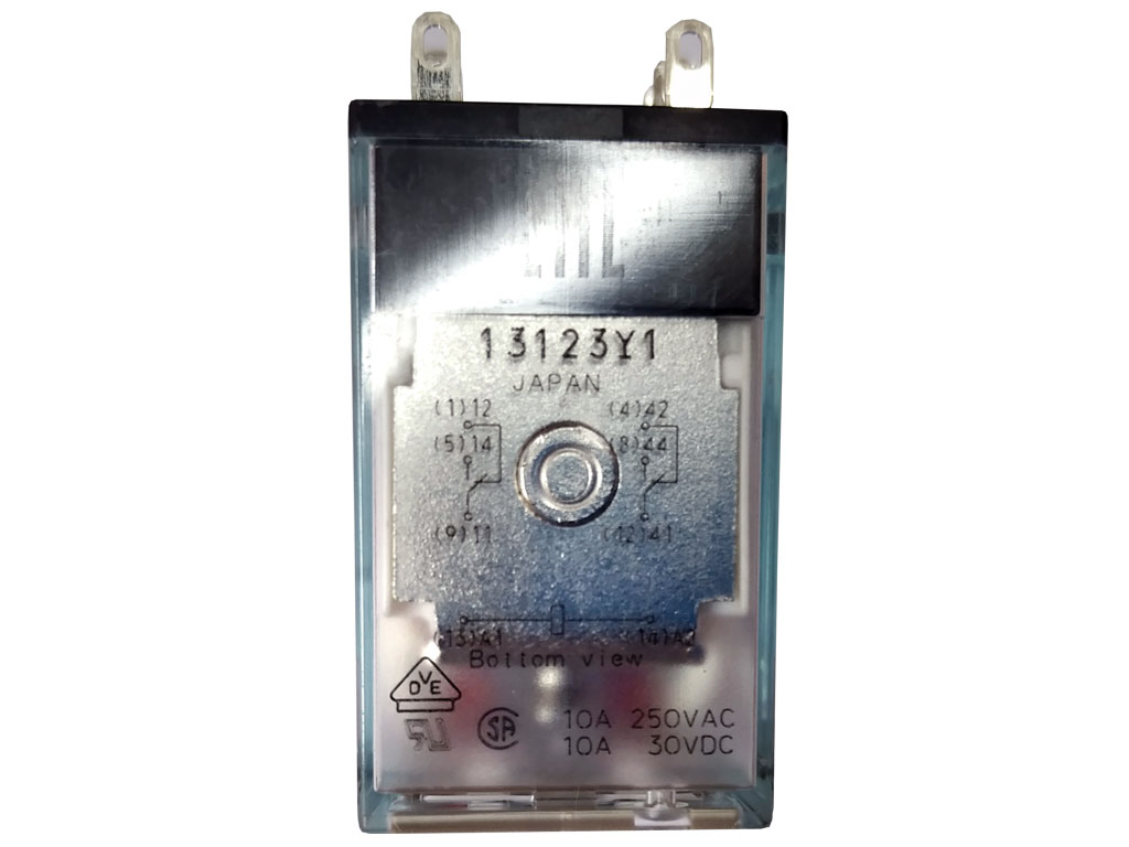 Relé 230V  2 x 220V / 10A MY2 220/240VAC (S)