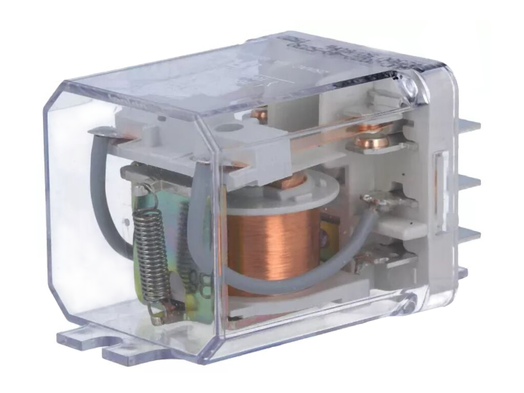 Relé 230V AC 2 x 250V AC / 16A, 24V DC / 16A RUC-2022-4A-5230 RELPOL