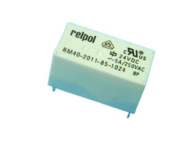 Relé 24V  1 x 250V / 5A RM40-2011-85-1024 Relpol 