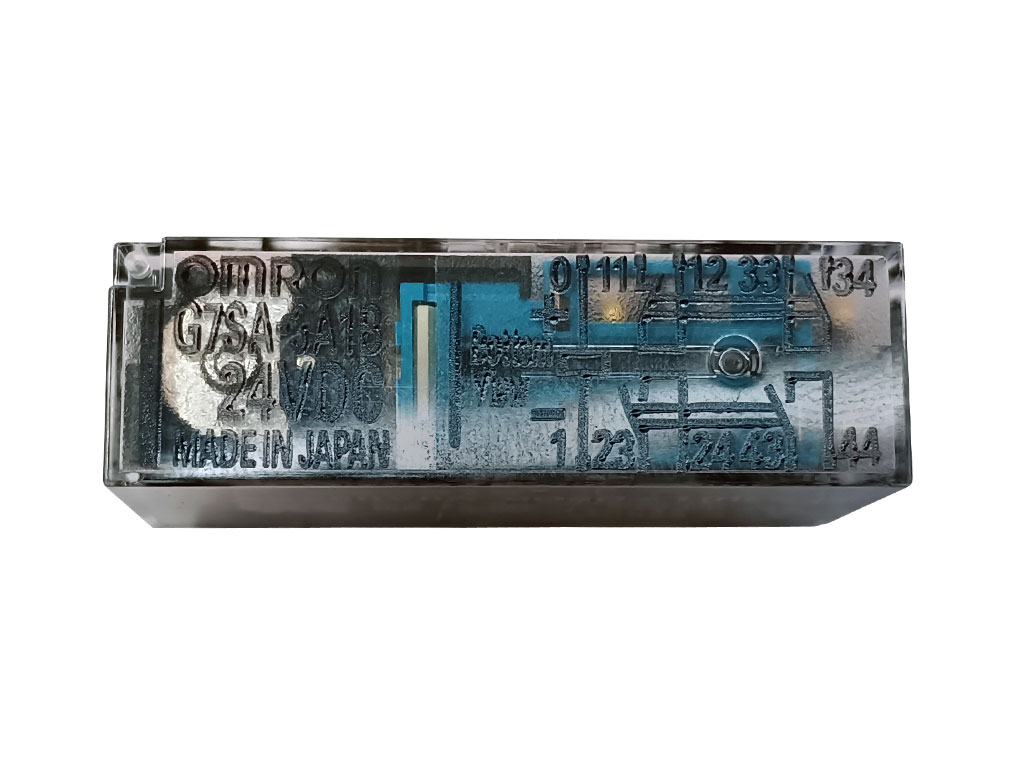 Relé 24V 3 x 250V / 6A G7SA-3A1B 24VDC Omron