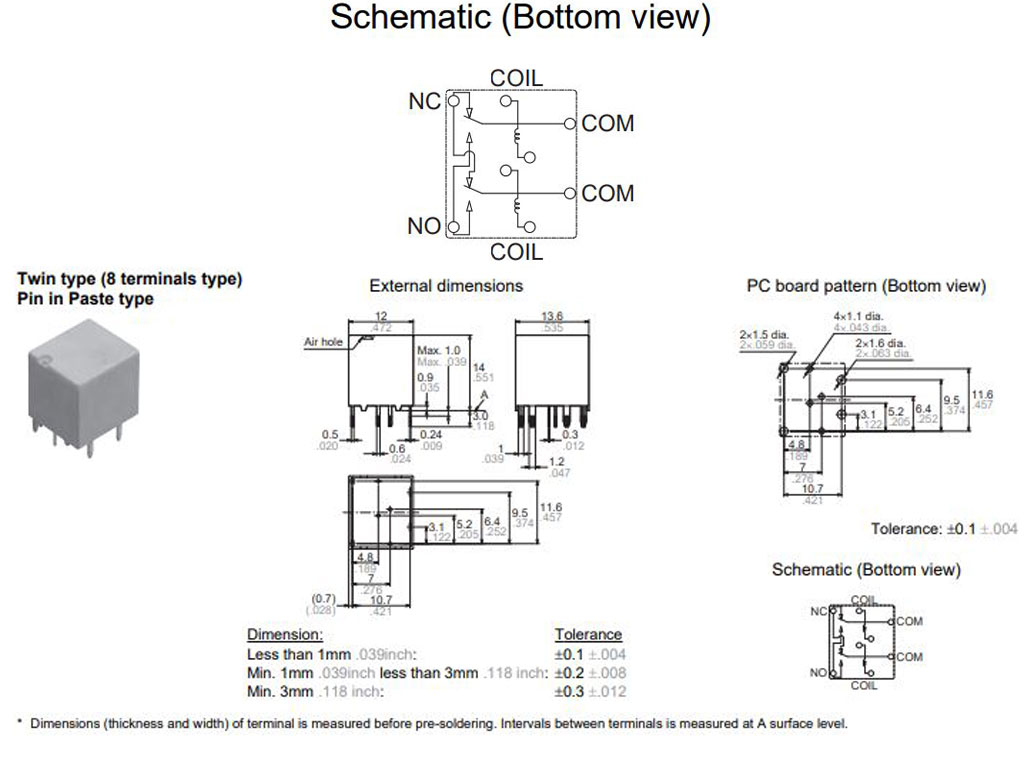 Relé automobilové 12V RTE2-160T 12VDC / RTE2 160T 12VDC TAIKO
