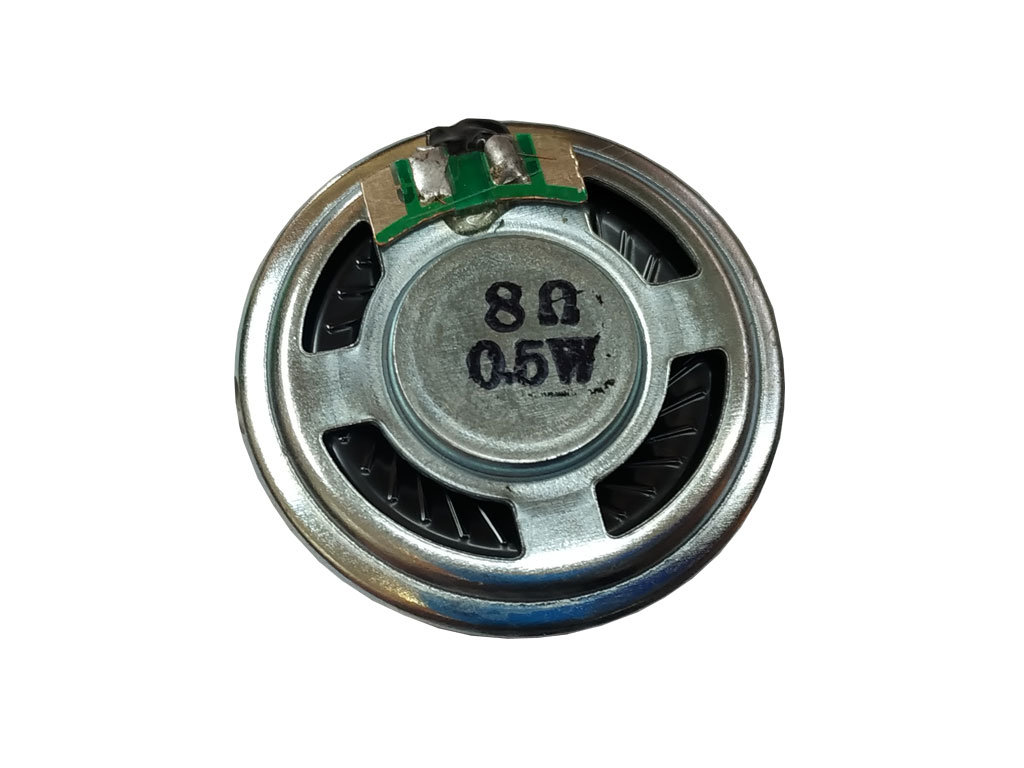 Reproduktor 8 ohm 0,5W širokopásmový, plastová membrána