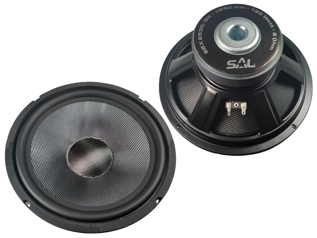 Reproduktor SAL SBX2530/BK 8 ohm / 150W - basový