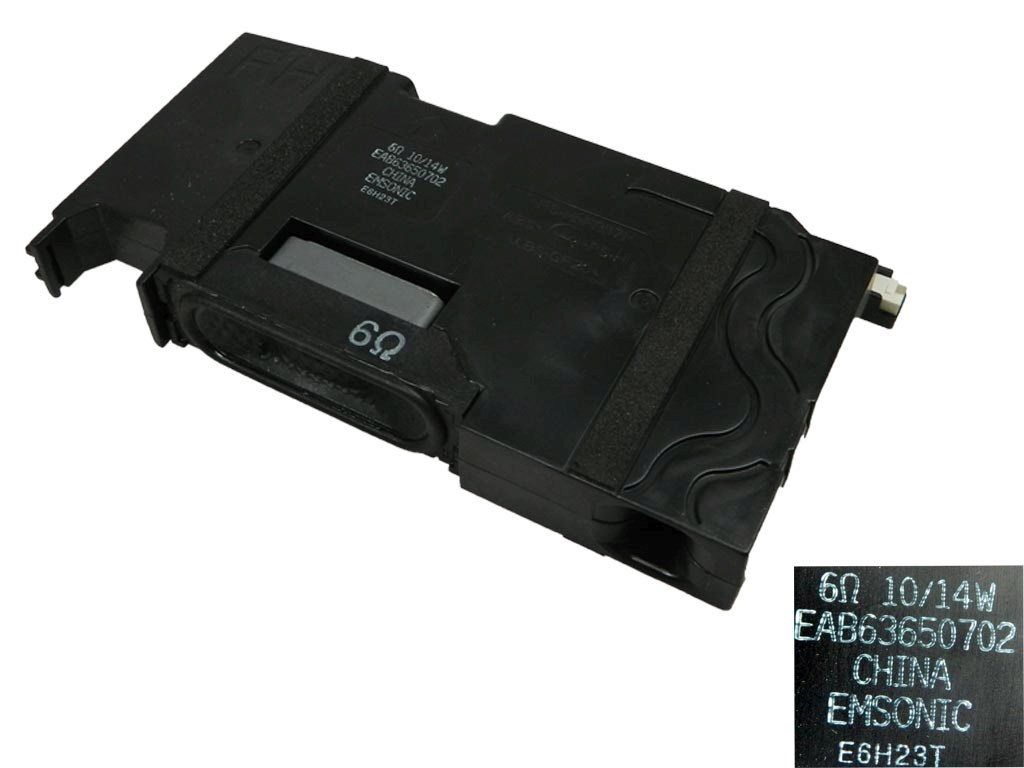Reproduktor TV LCD 6 ohm 10W/14W širokopásmový EAB63650702 RH