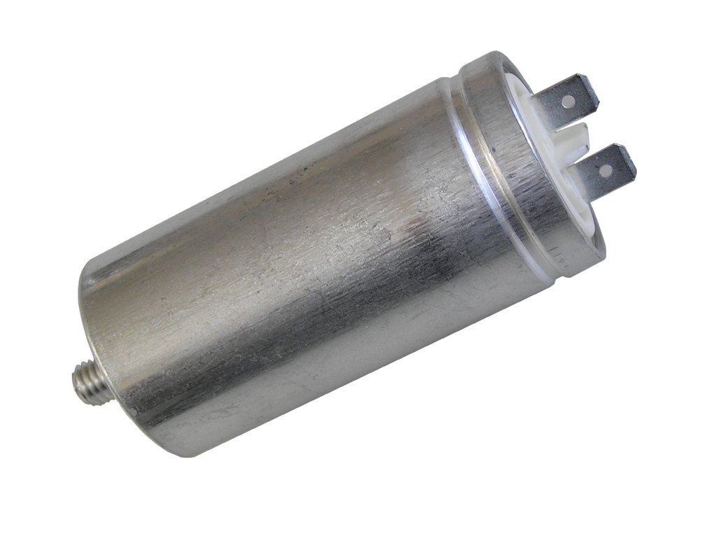 Rozběhový kondenzátor 12uF 425V / 475V DUCATI,  konektory, motorový kondenzátor