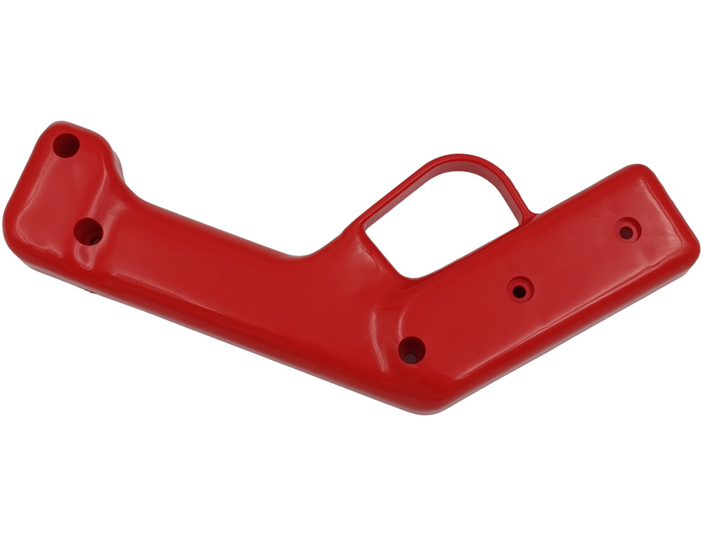 Rukojeť levá oranžová starší typ 