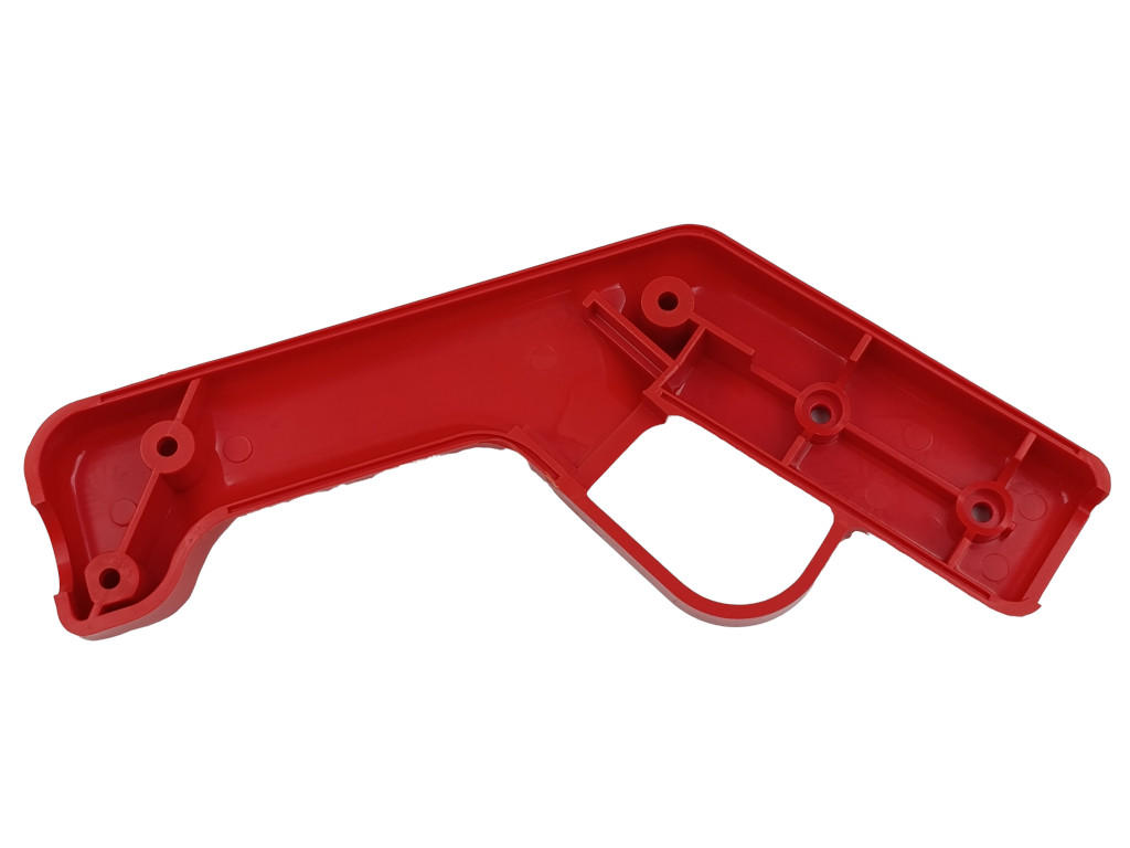 Rukojeť levá oranžová starší typ 