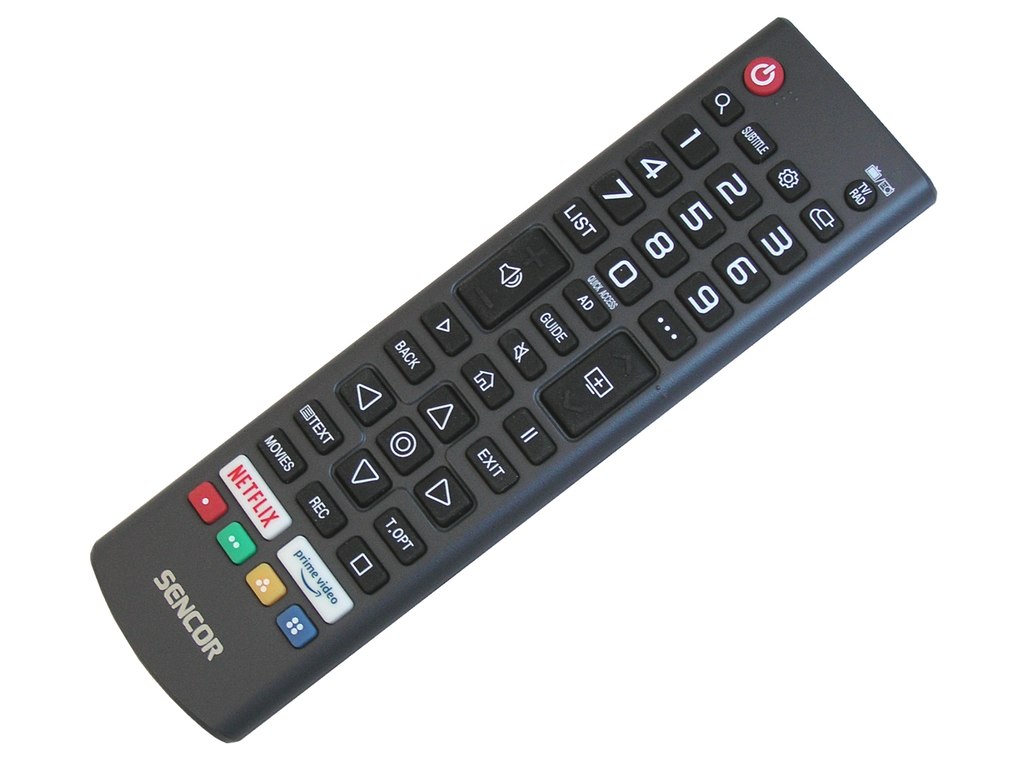 SLE50US801TCSB / AKB76037001 Dálkový ovladač Sencor originální