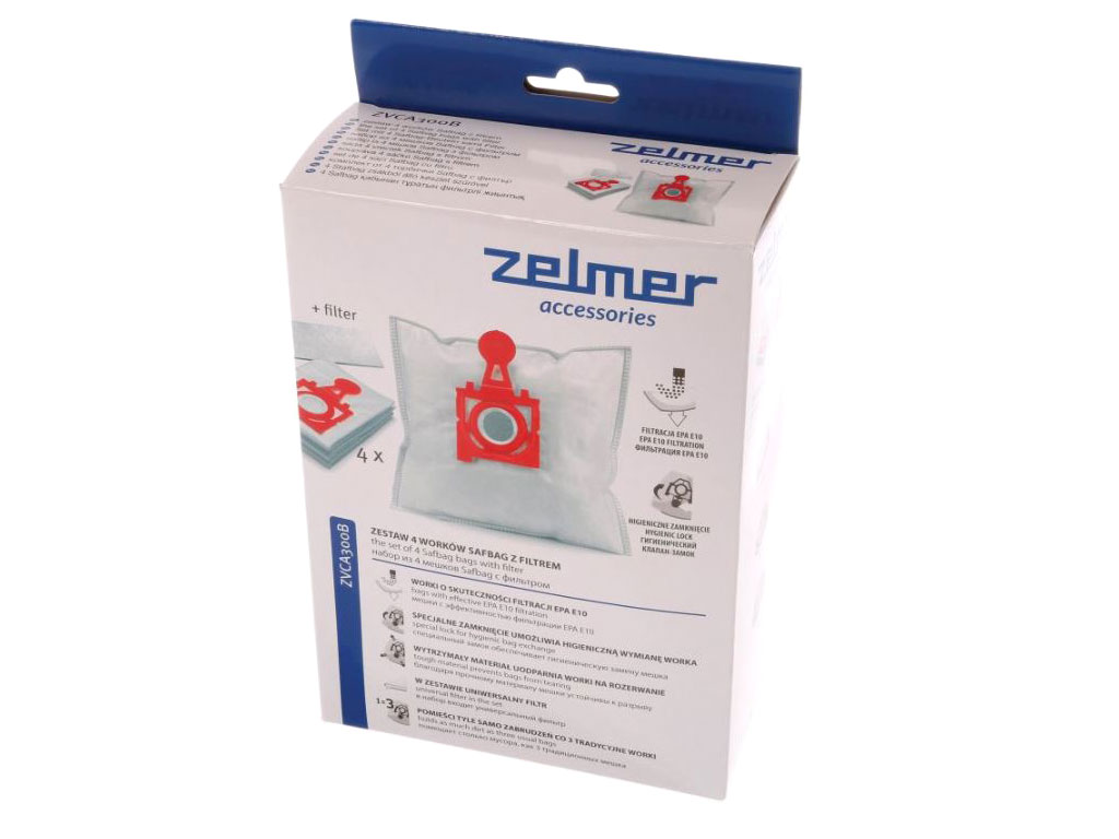 Sáčky do vysavače Bosch, Siemens, Zelmer 12006468, textilní sáčky do vysavače - originál  