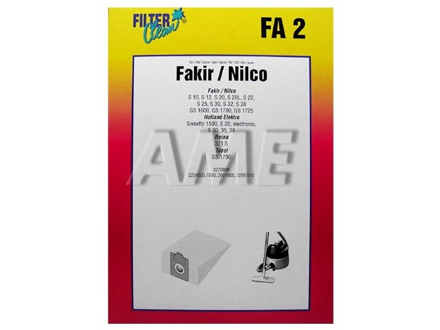 Sáčky do vysavače FAKIR, NILCO - FA2