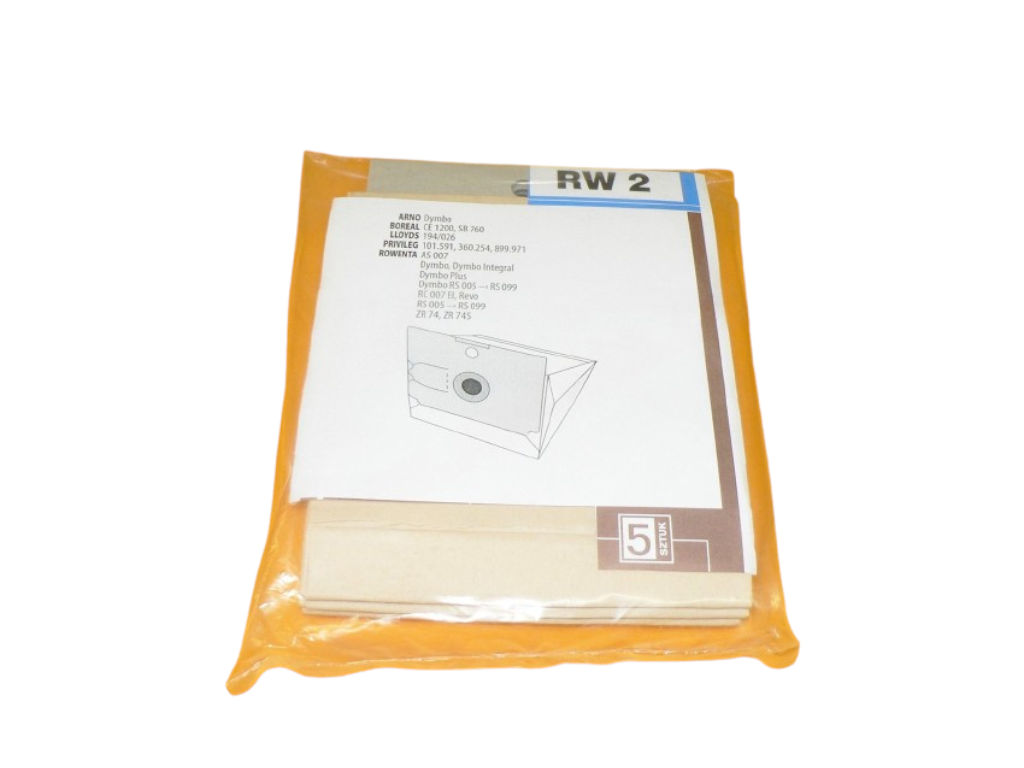 Sáčky do vysavače Rowenta Dymbo, Privileg, 5ks