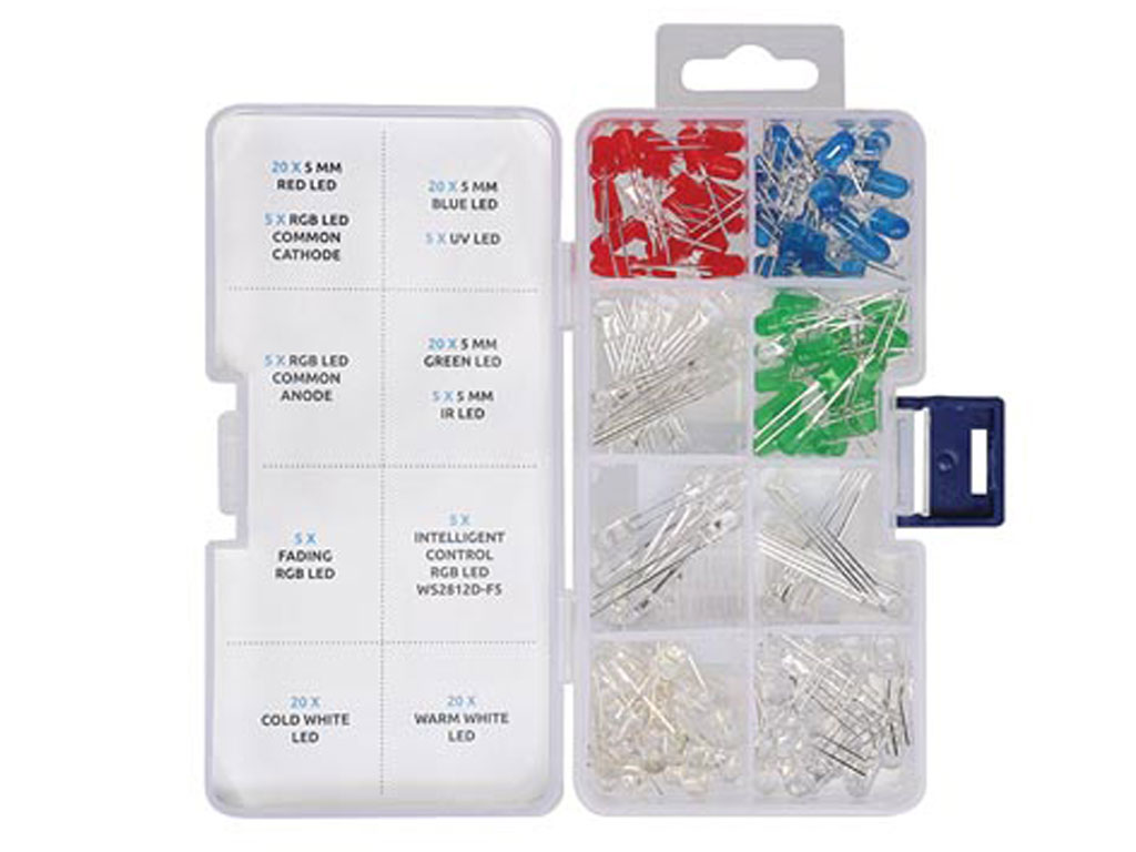 Sada LED diod 130 ks, Whadda WCS101