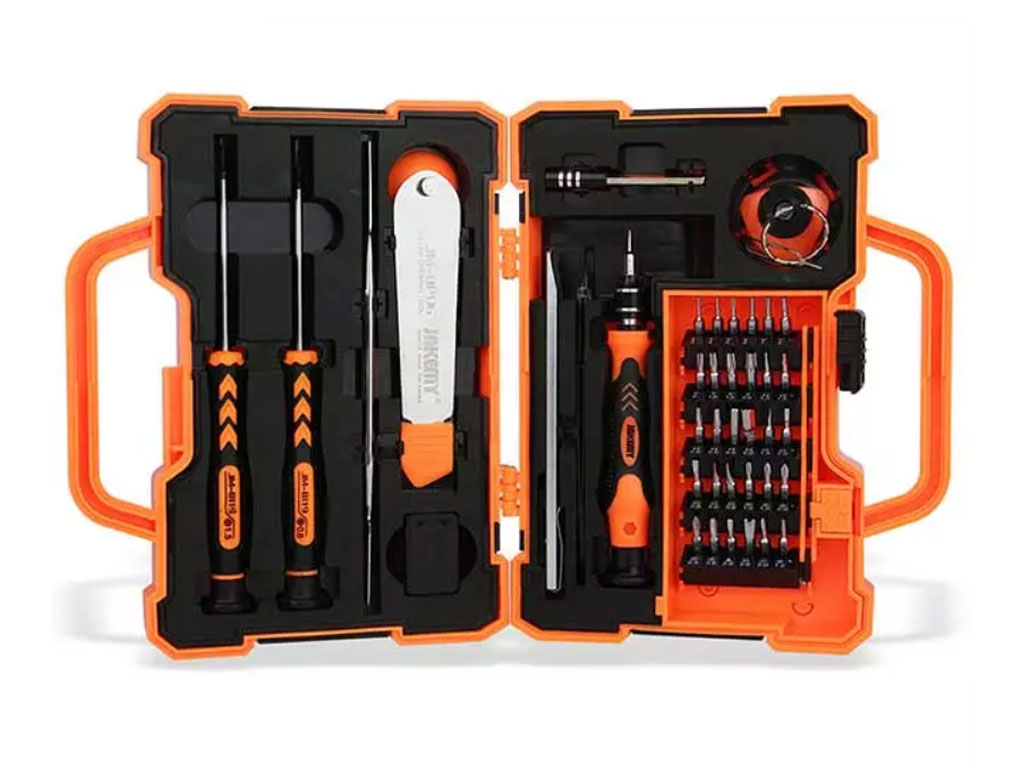 Sada nářadí Jakemy JM-8139, sada bitů 47 v 1, precizní sada šroubováků a nástrojů pro opravy mobilních telefonů, notebooků a elektroniky 