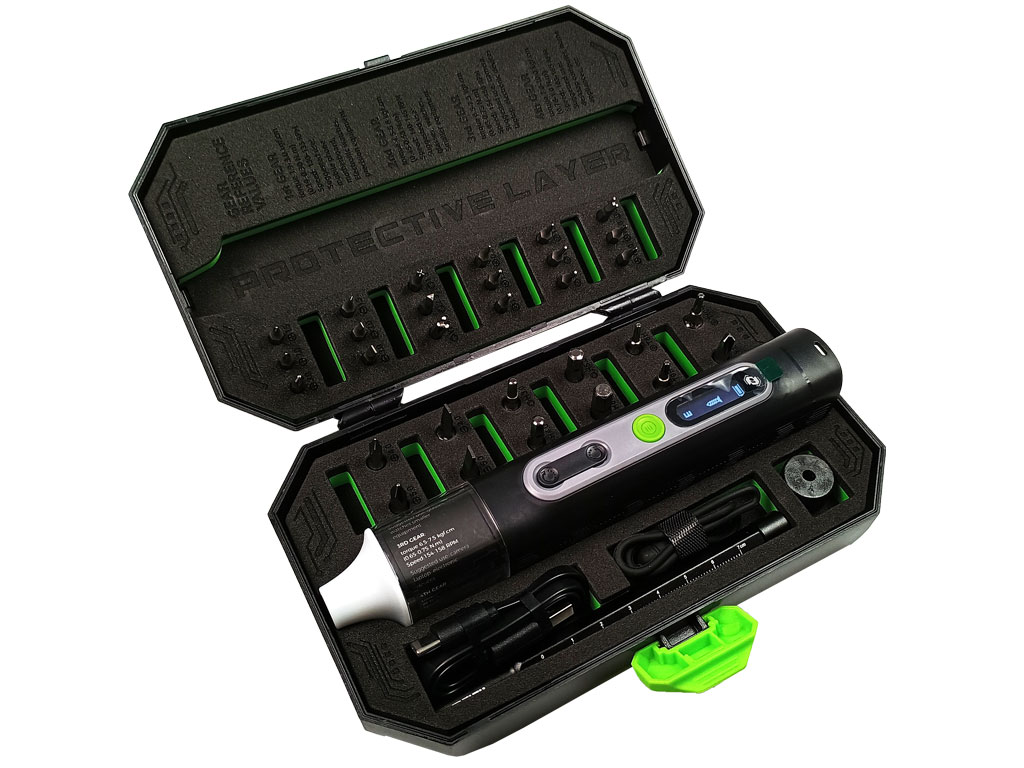 Sada nářadí Jakemy JM-8196, multifunkční sada 35 v 1 + elektrický šroubovák, sada bitů H4, H6.3