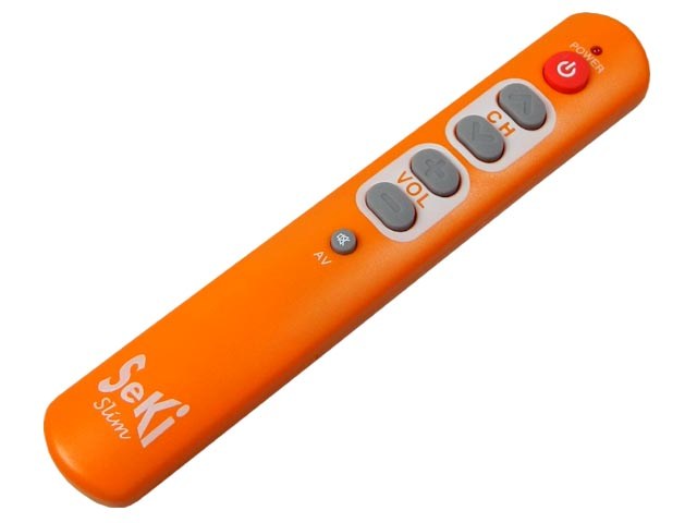 SeKi Slim - univerzální učící se dálkový ovladač oranžový