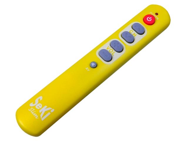 SeKi Slim - univerzální učící se dálkový ovladač žlutý
