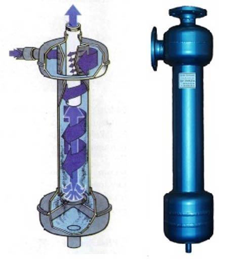 Separátor vody SCV 0716 D - nerez ocel 304 L