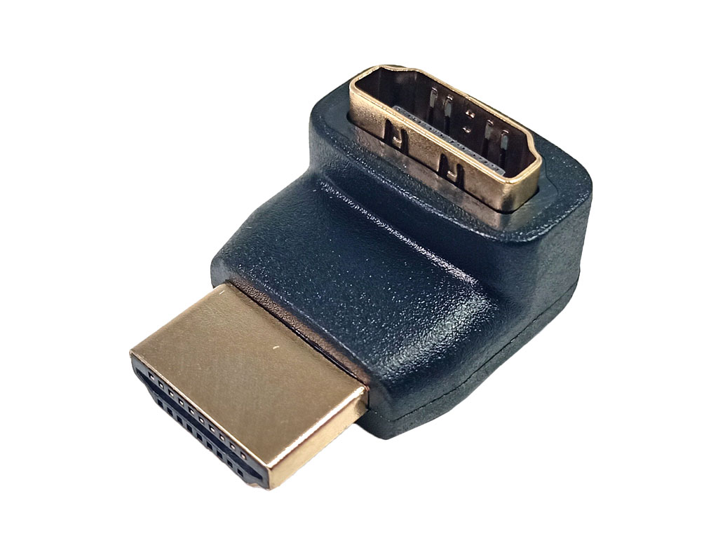 Spojka konektoru HDMI / HDMI - zahnutá o 90 stupňů II.