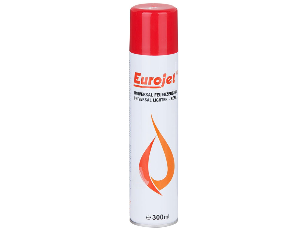 Sprej plyn pro plynové páječky EUROJET 300ml