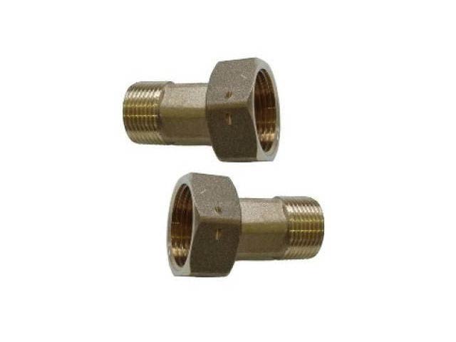 Šroubení G 3/8" k vodoměru  1/2" 