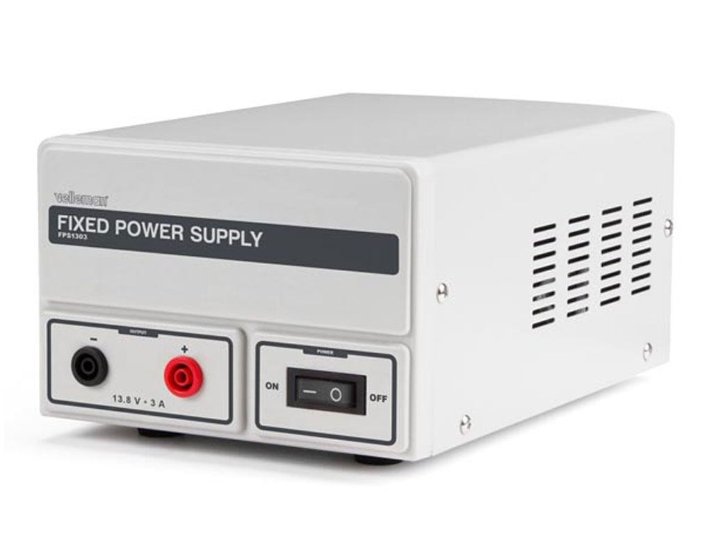 Stabilizovaný zdroj lineární 13,8V DC / 3A FPS1303 Velleman