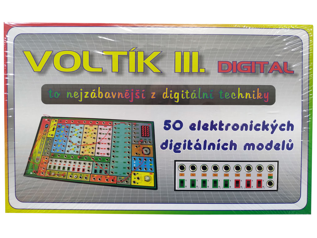 Stavebnice VOLTÍK III. elektronická stavebnice