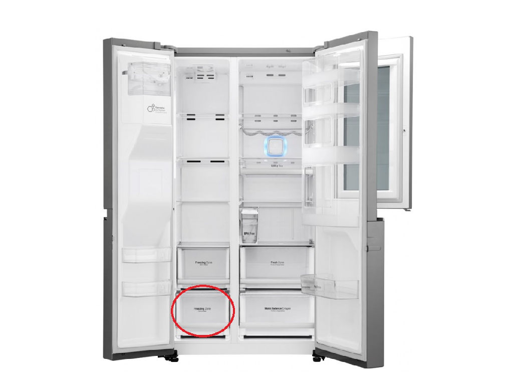 Šuplík mrazáku chladničky LG AJP74894601