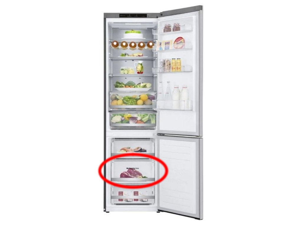 Šuplík mrazáku chladničky, prostřední AJP75615001 LG / AJP76458809