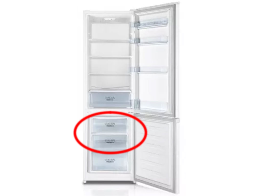 Šuplík mrazáku lednice, horní a prostřední HK4155763 HISENSE / GORENJE, originál
