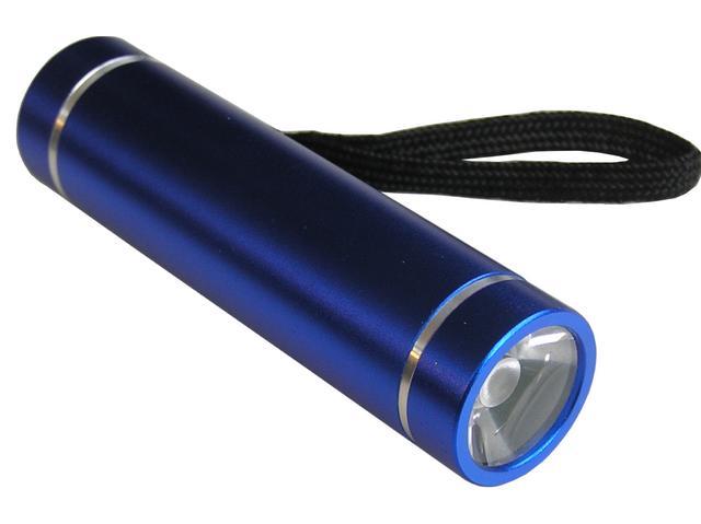 Svítilna LED 2W Konnoc S-3325, celohliníková, 3ks AAA baterií, rozměr 90 x 24mm