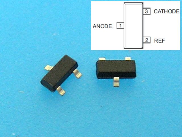 TL432 / AZ432BZ  SMD - 1,25V