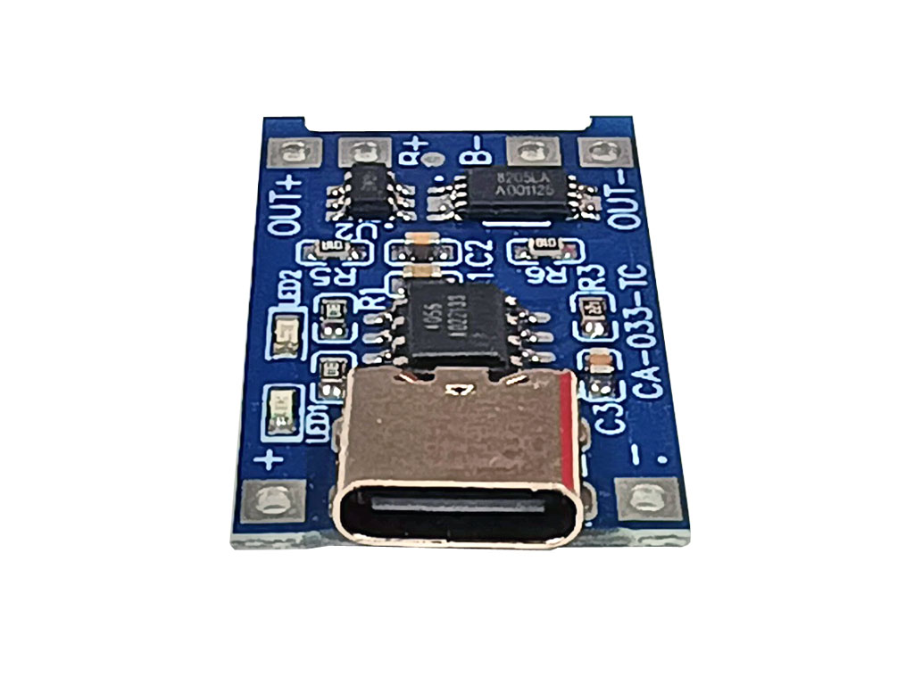 TP4056 / 4056ES modul nabíjení Liion - varianta C s vybíjecí ochranou, konektor USB-C