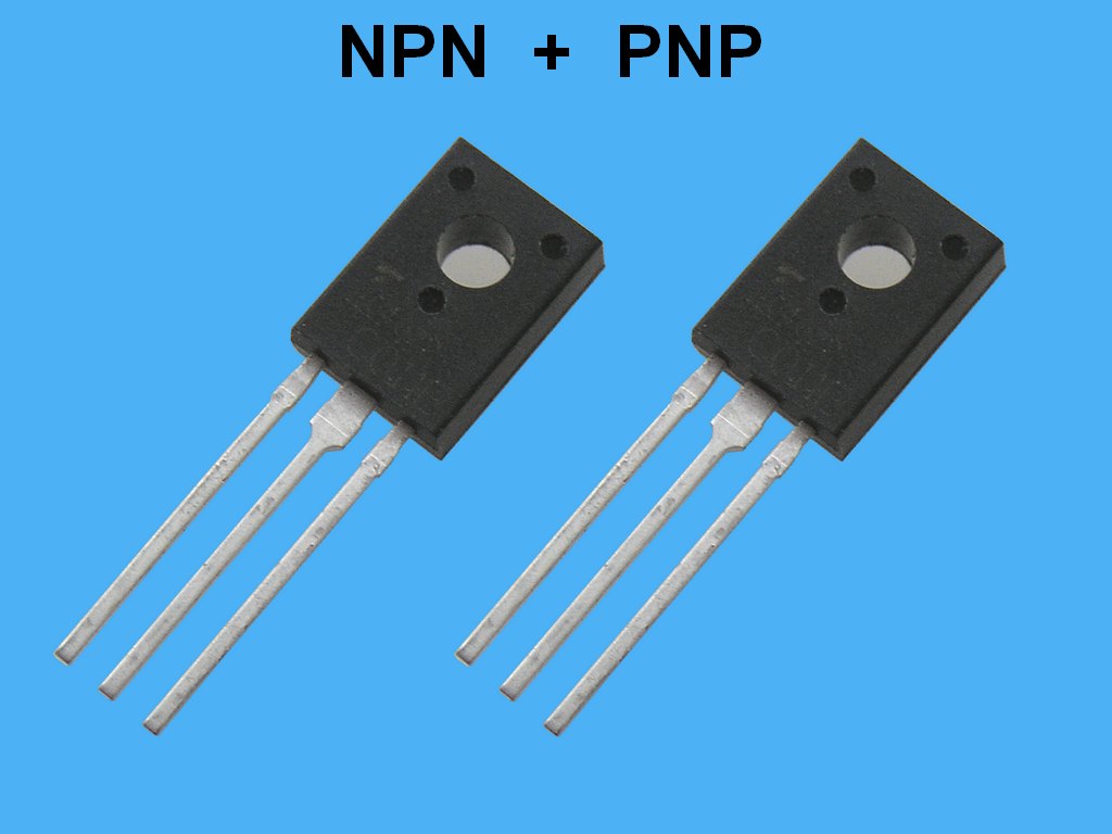 TTC004B + TTA004B Toshiba   pár pro NF výkonové zesilovače - budiče